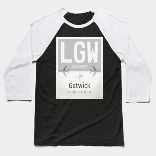 LGW Gatwick airport Baseball T-Shirt